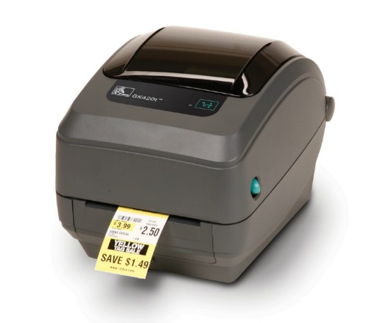 [600152440073] Zebra GK420t labelprinter Direct thermisch/Thermische overdracht 203 x 203 DPI 127 mm/sec Bedraad