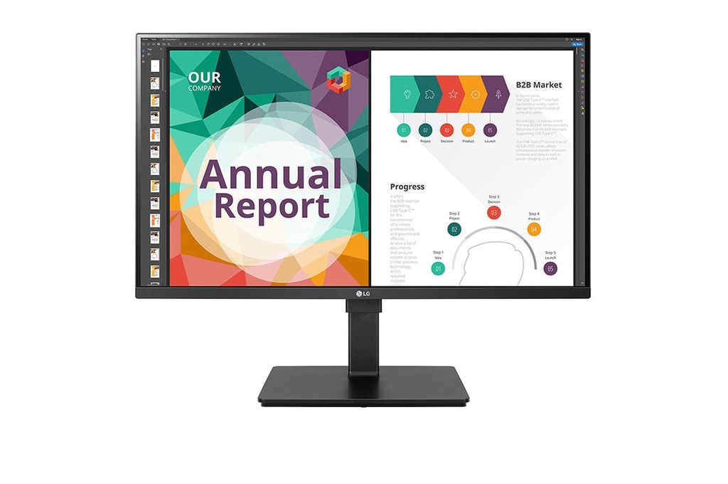 LG 32BN67UP-B computer monitor 80 cm (31.5") 3840 x 2160 Pixels 4K Ultra HD LED Zwart