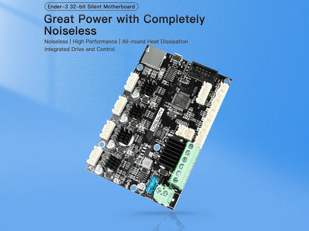 [600894440206] CREALITY ENDER-3 SILENT MOTHERBOARD KIT 32 BIT