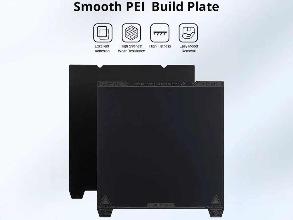 CREALITY K1 MAX SMOOTH PEI BUILD PLATE 315x310mm