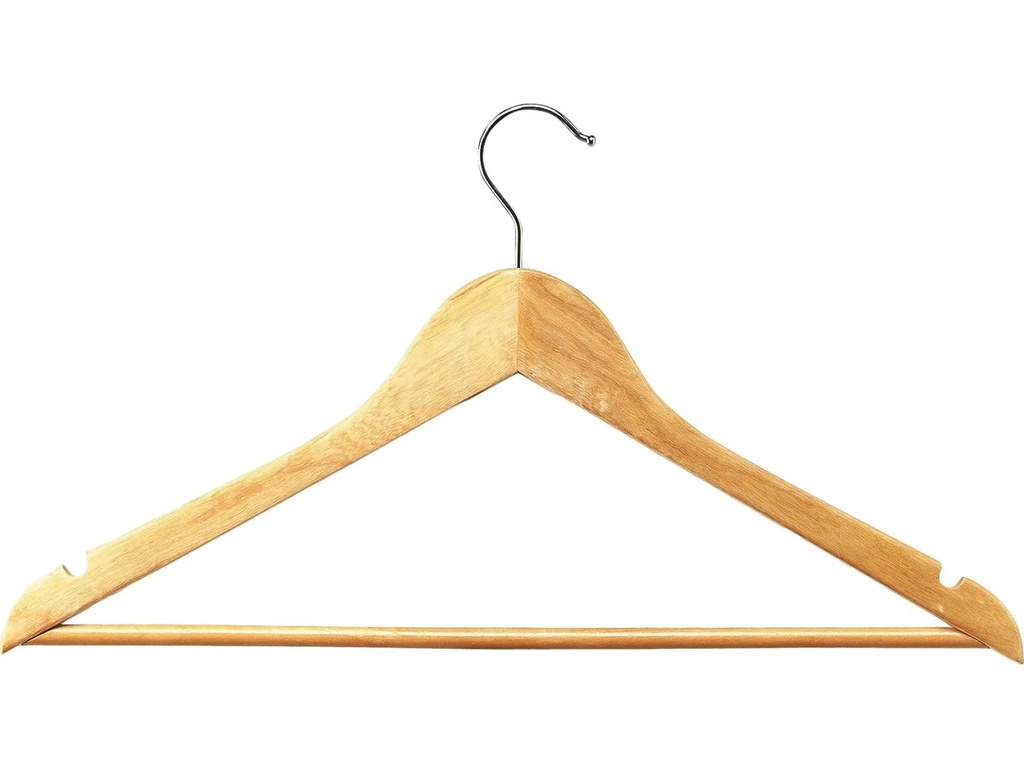 [650828440015] UNILUX 100340720 UNILUX MOULDED COAT HANGER(25)