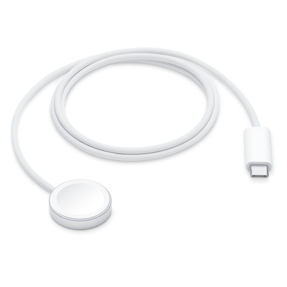 [670003440021] Apple MT0H3ZM/A oplader voor mobiele apparatuur Smartwatch Wit USB Draadloos opladen Snel opladen Binnen