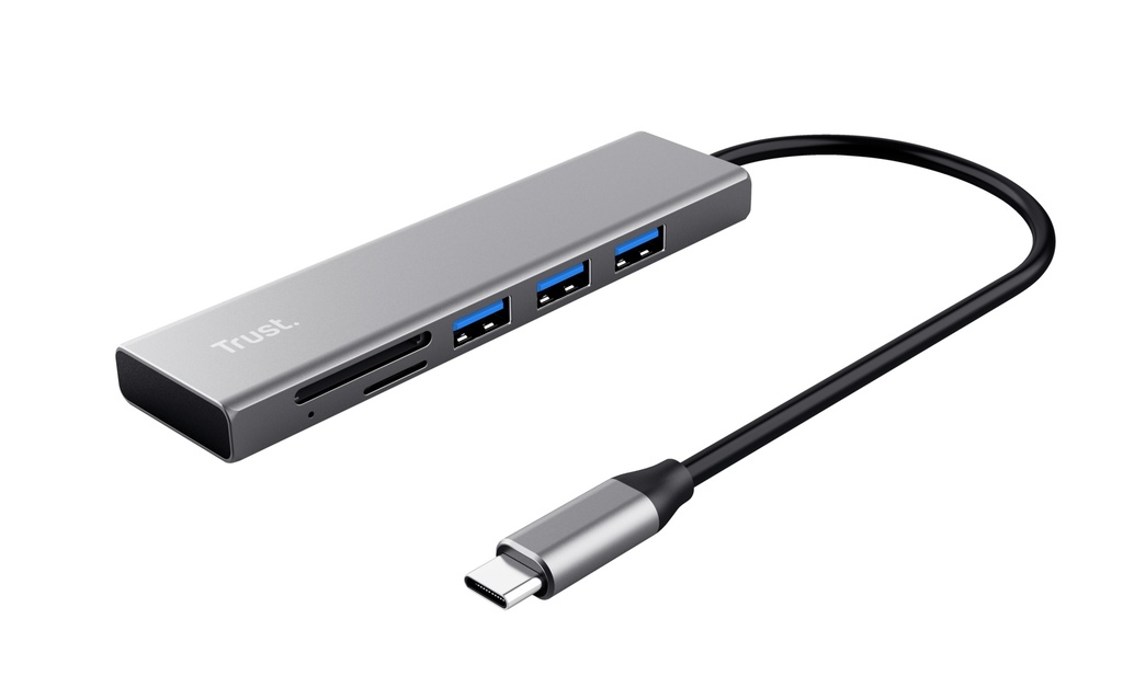 [670545440021] Trust Halyx USB 3.2 Gen 1 (3.1 Gen 1) Type-C 104 Mbit/s Aluminium