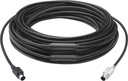 Logitech 939-001490 PS/2-kabel 15 m 6-p Mini-DIN Zwart