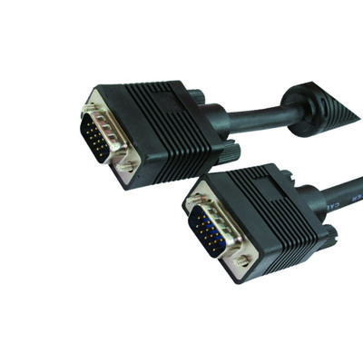 [670604440021] MediaRange MRCS147 VGA kabel 1,8 m VGA (D-Sub) Zwart