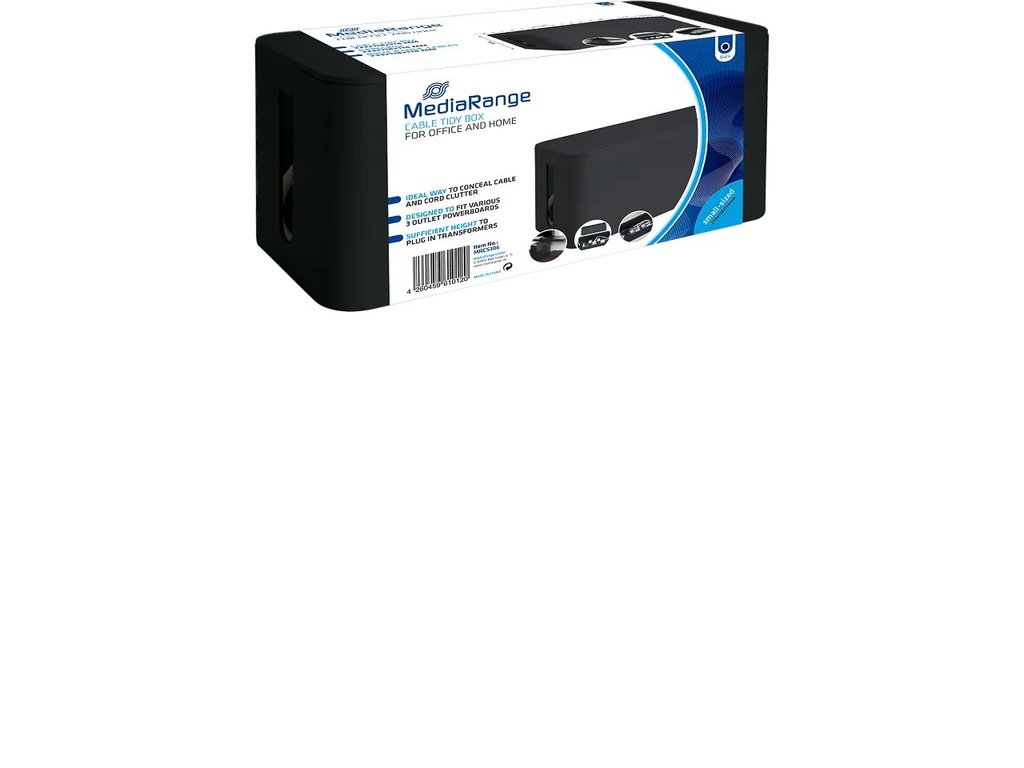 [670604440030] MEDIARANGE MEDIARANGE CABLE TIDY BOX 233x118x114mm