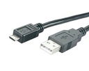 MediaRange MRCS138 USB-kabel USB 2.0 1,2 m USB A Micro-USB B Zwart