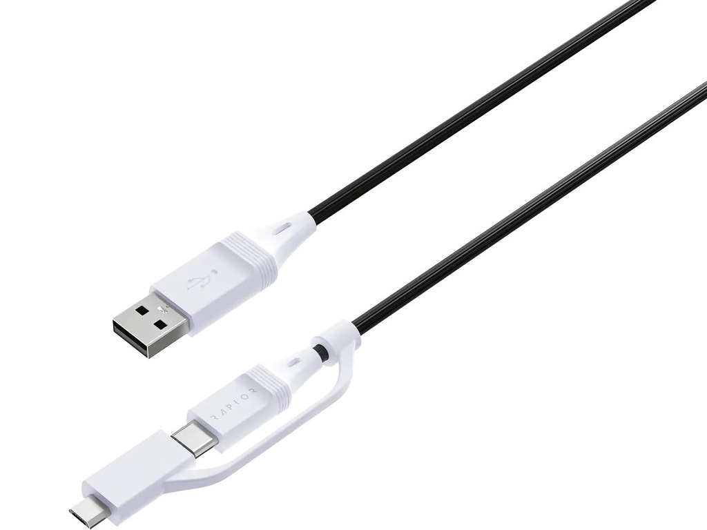 RAPTOR RAPTOR GAMING CC200  PLAY+ CHARGE CABLE