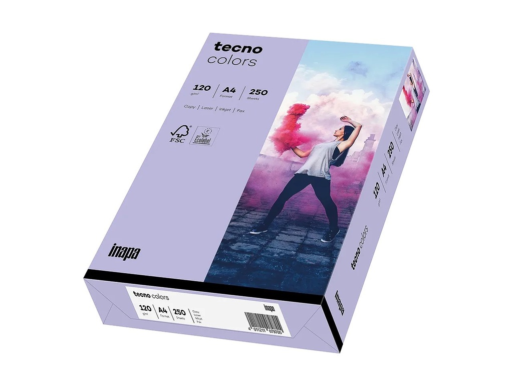 [800848440007] OVOL TECNO COLORS PURPLE COPIER PAPER A4