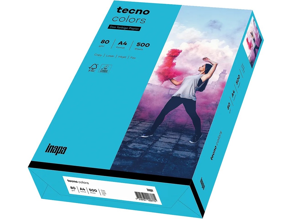 [800848440021] OVOL TECNO COLORS BLAU PAPER A4