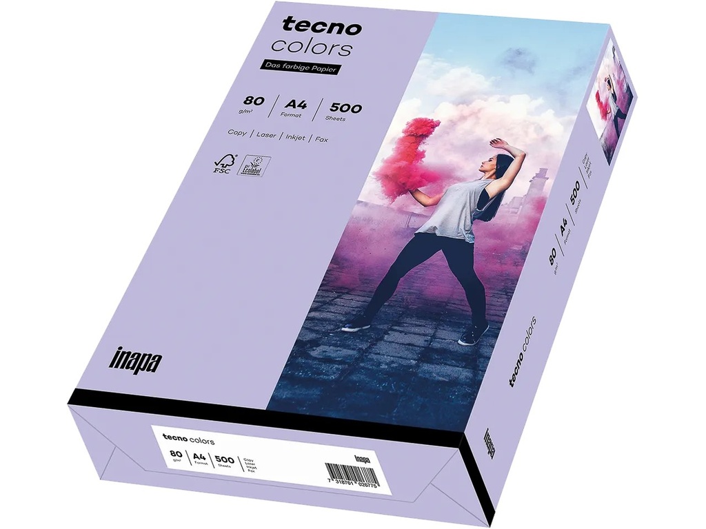 [800848440025] OVOL TECNO COLORS VIOLETT COPIER PAPER A4
