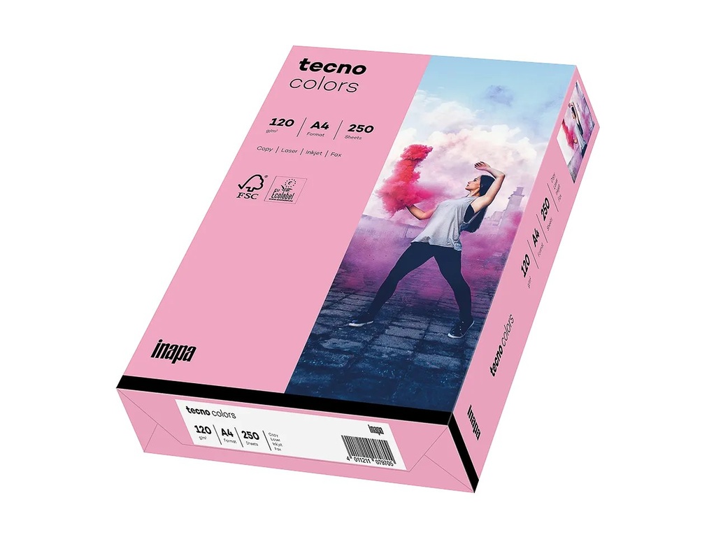 OVOL TECNO COLORS PINK COPY PAPER A4