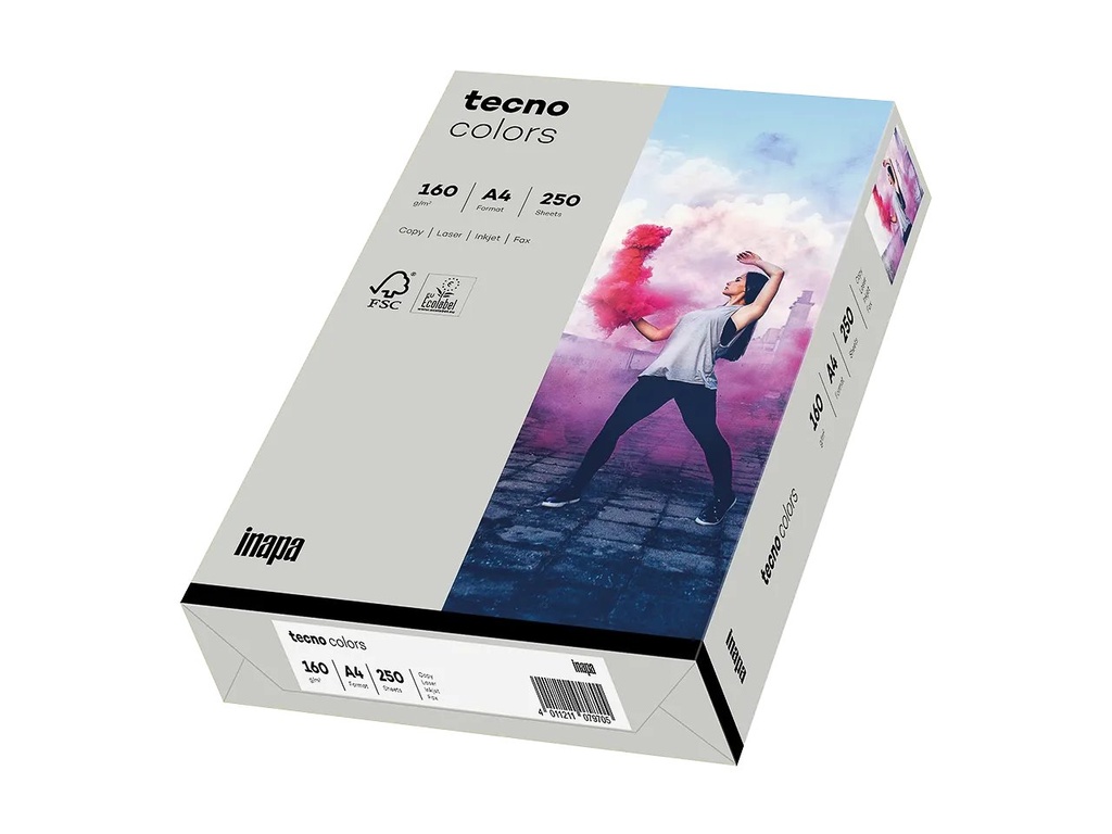 [800848440031] OVOL TECNO COLORS GREY COPIER PAPER A4