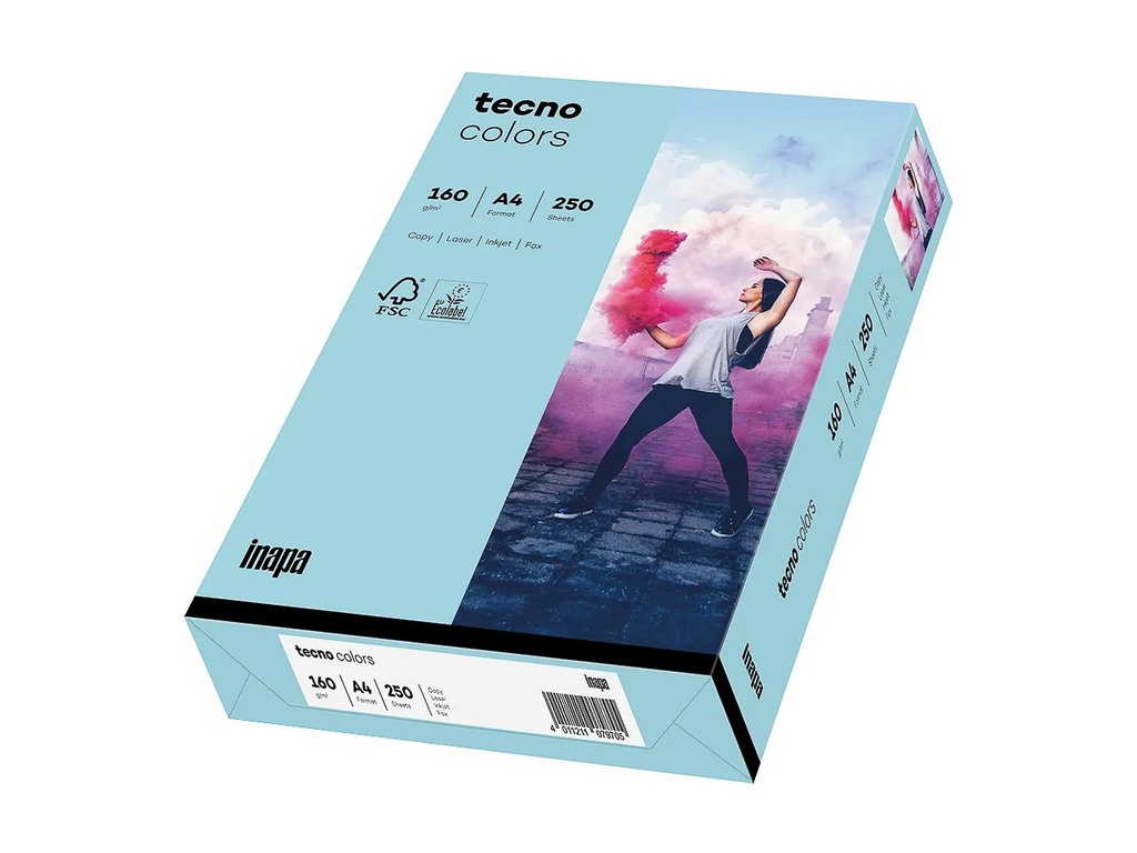 [800848440060] OVOL TECNO COLORS MITTELBLAU COPIER PAPER A4