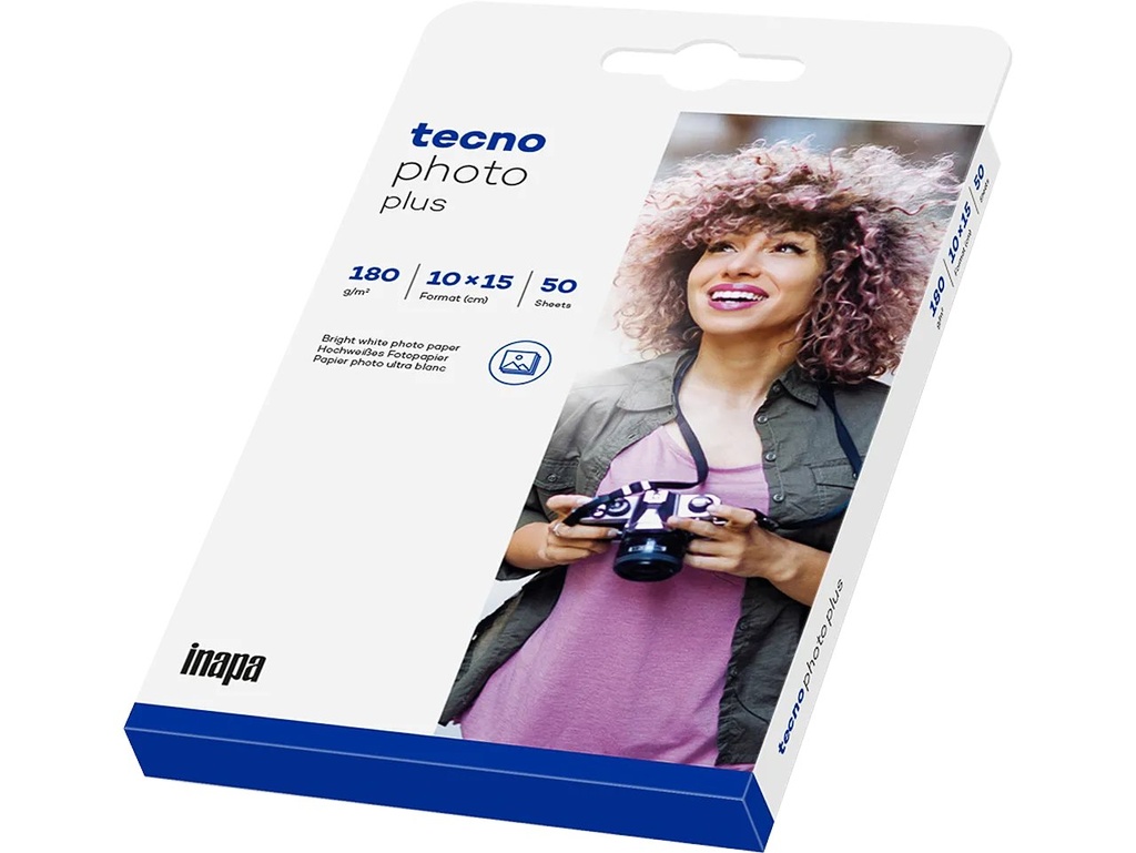 [800848440062] OVOL TECNO PHOTO PLUS PAPER 10x15cm
