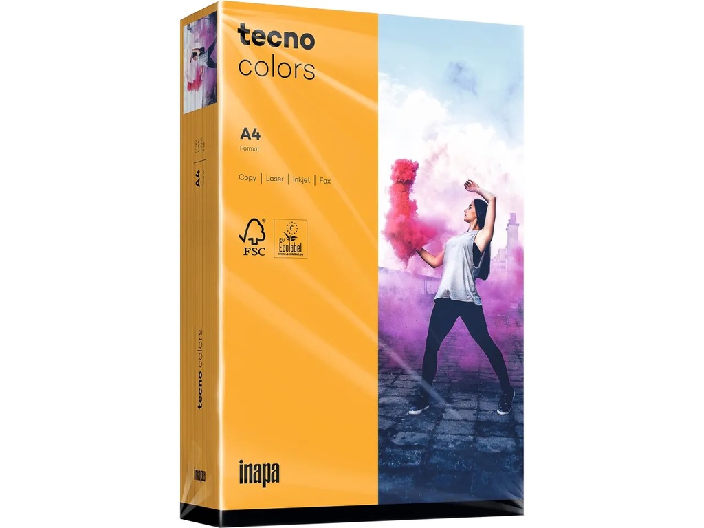 [800848440069] OVOL TECNO COLORS MEDIUM ORANGE COPIER PAPER