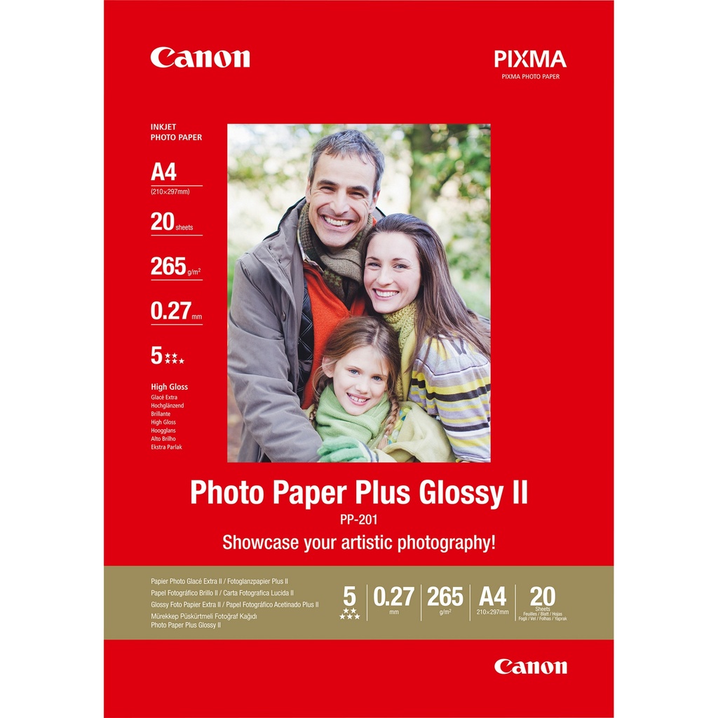 Canon 2311B019 pak fotopapier A4 Wit Glans