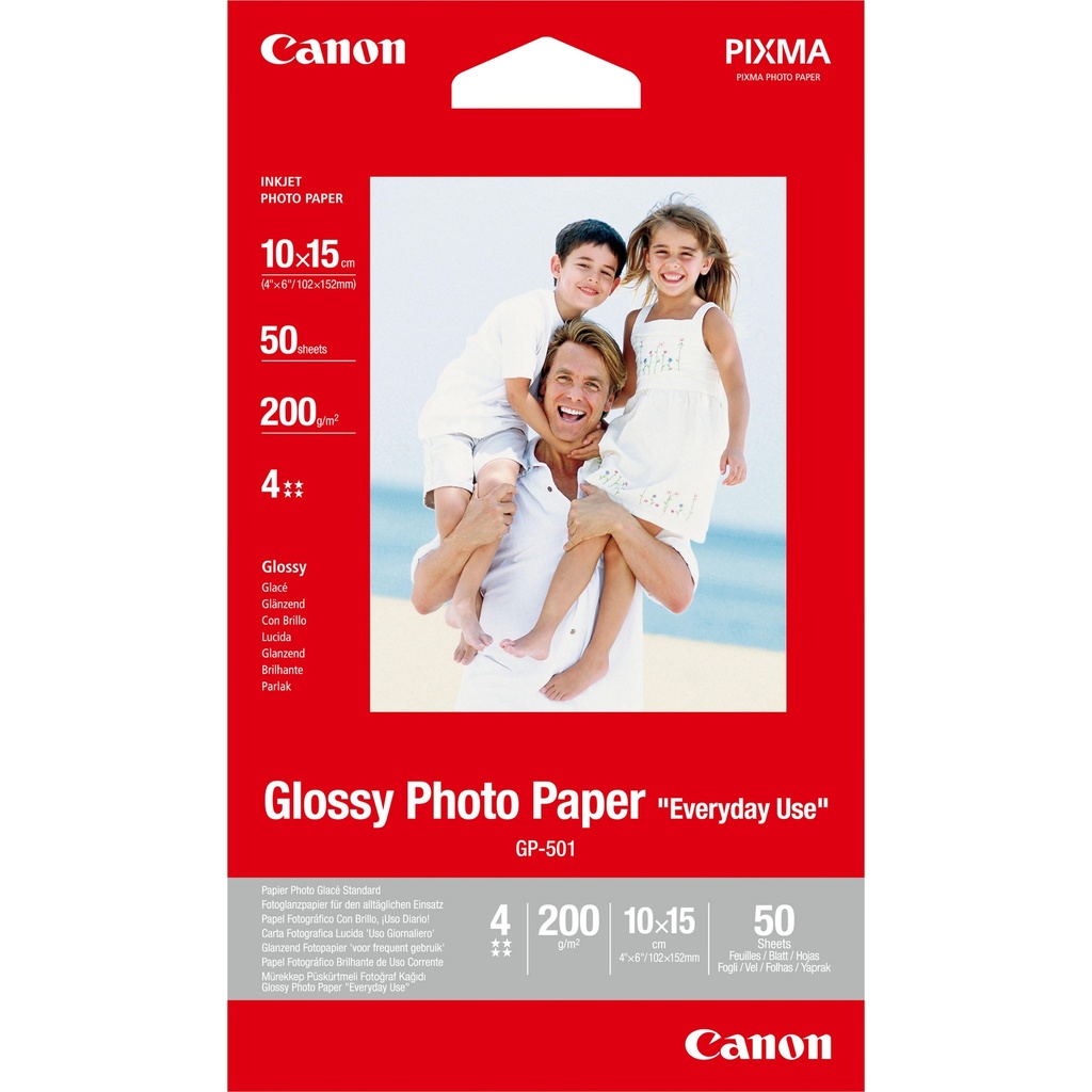 [802008440127] Canon 0775B081 pak fotopapier Glans