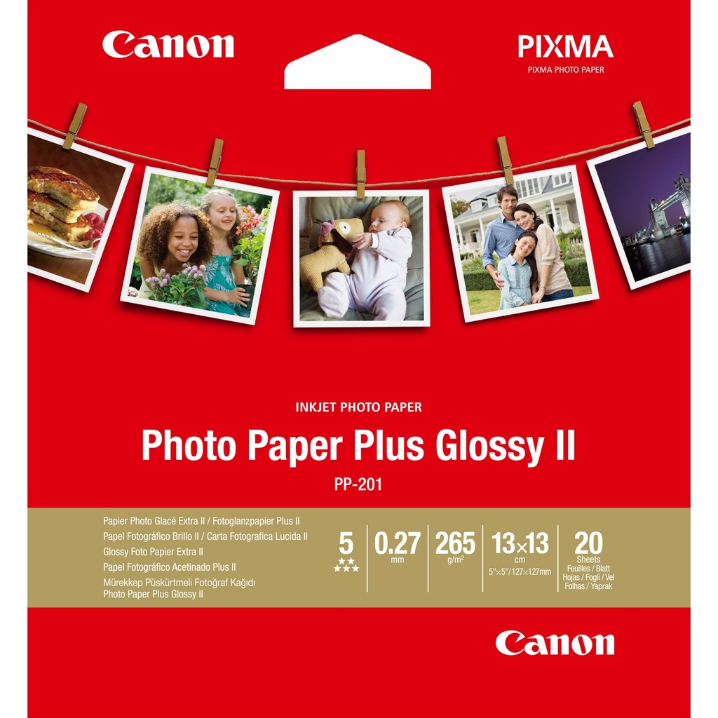 [802008440141] Canon 2311B060 pak fotopapier Wit Glans