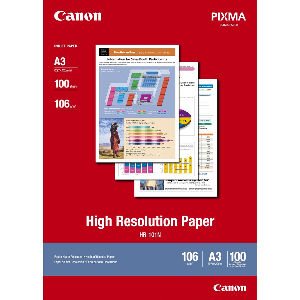 [802008440149] Canon 1033A005 papier voor inkjetprinter A3 (297x420 mm) 100 vel