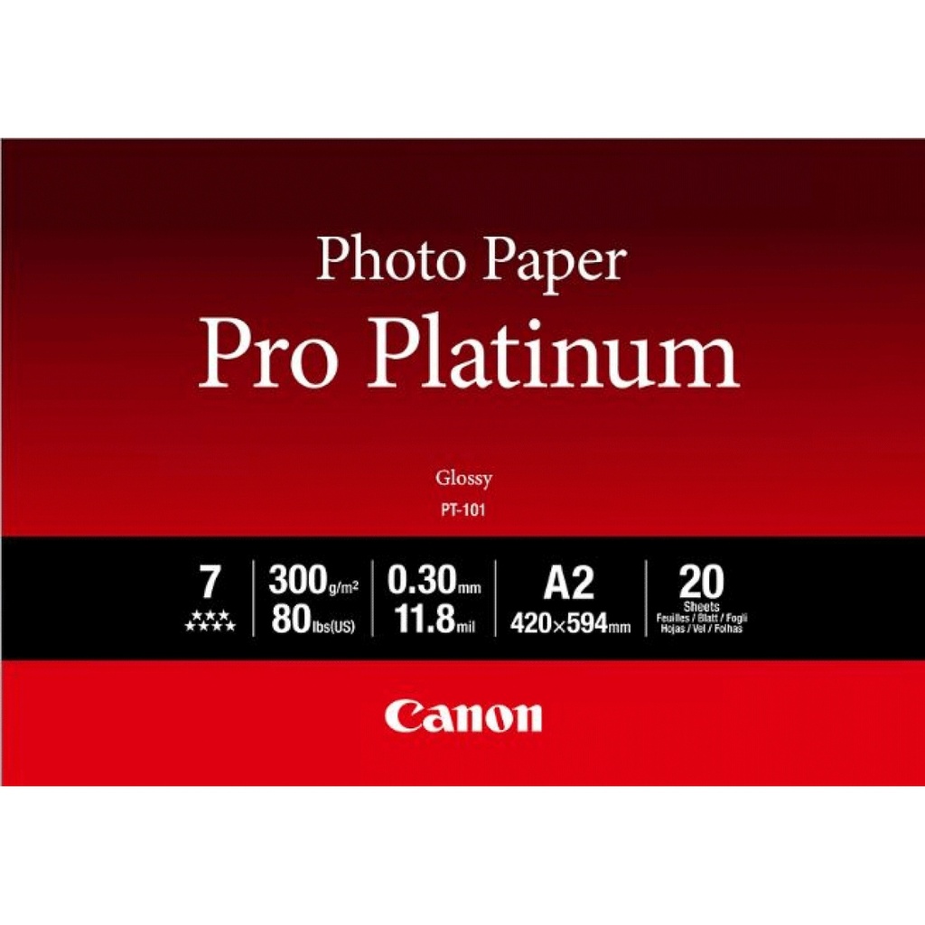 [802008440150] Canon 2768B067 pak fotopapier A2 Wit Hoogglans