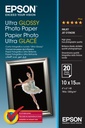 Epson Ultra Glossy Photo Paper - 10x15cm - 20 Vellen