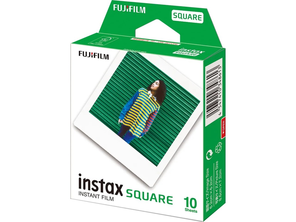 [802020440003] FUJIFILM 16899893 FUJIFILM Instax Square film 10