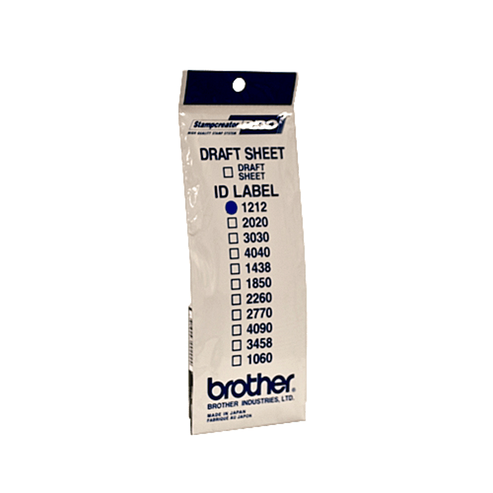 [850005440013] Brother ID1212 printeretiket