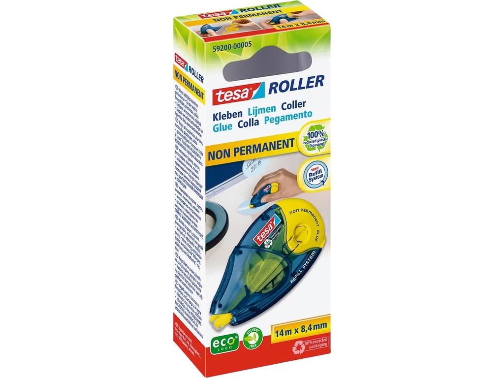 [903573440075] TESA 59200-00005-06 TESA Ecologo glue roller