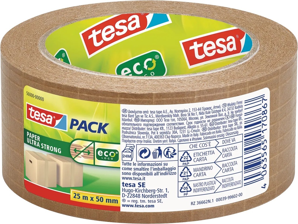 TESA 56000-00000-00 TESA Paper packing tape