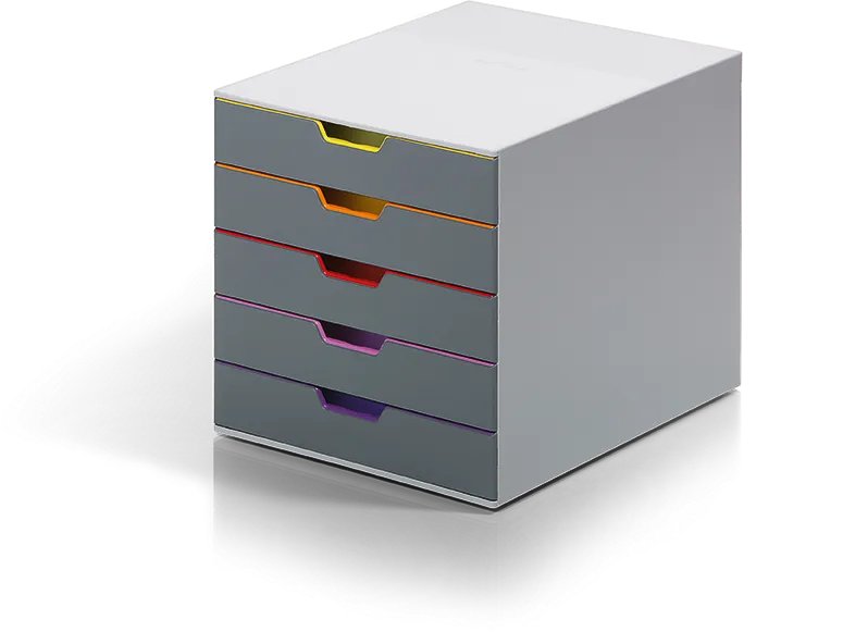 DURABLE 760527 DURABLE Varicolor 5 drawer boxes