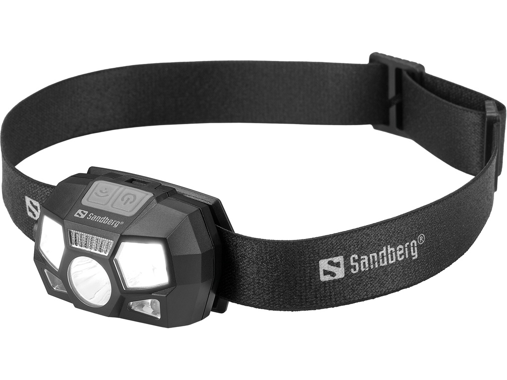 [903811440001] Sandberg Headlamp 5in1 Recharge Sensor