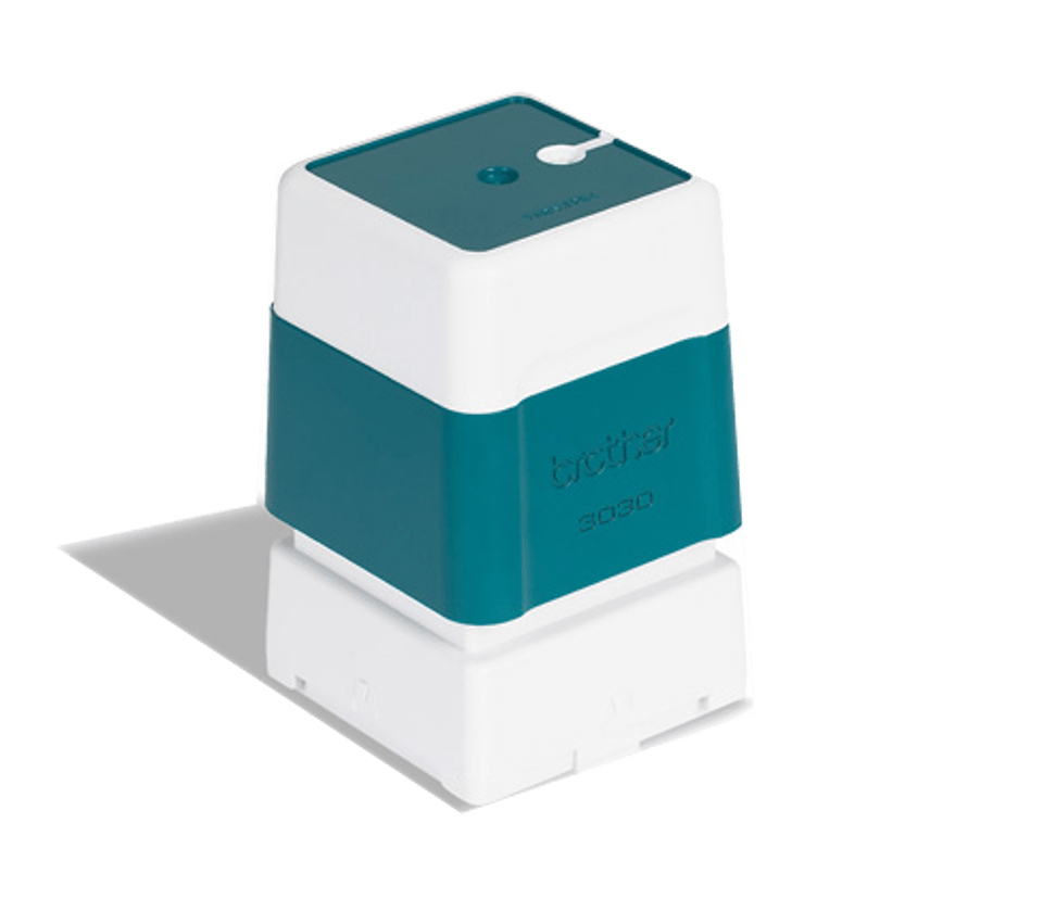 Brother PR-3030G6P Met inkt Stempel op maat Rubber