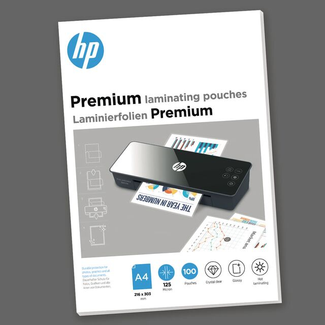 [908025440009] HP 9124 laminatorzak 100 stuk(s)