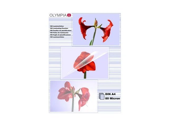 OLYMPIA 9166 OLYMPIA LAMINATING POUCHES A4