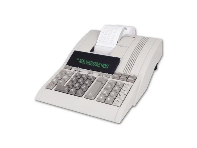 [910046440001] OLYMPIA OLYMPIA CPD5212 CALCULATOR light grey