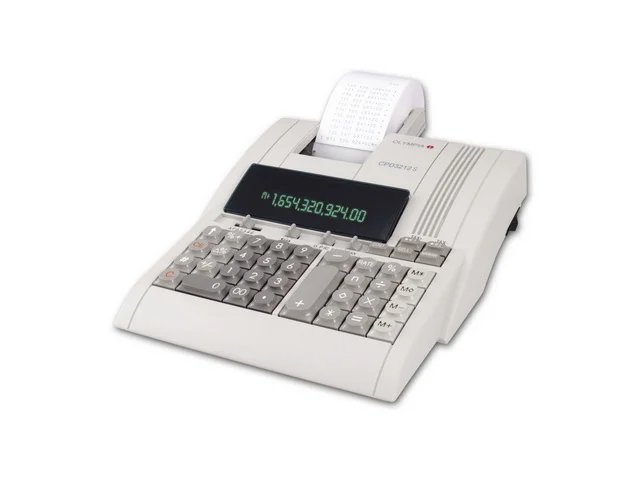 [910046440007] OLYMPIA OLYMPIA CPD3212S DESK CALCULATOR Light G