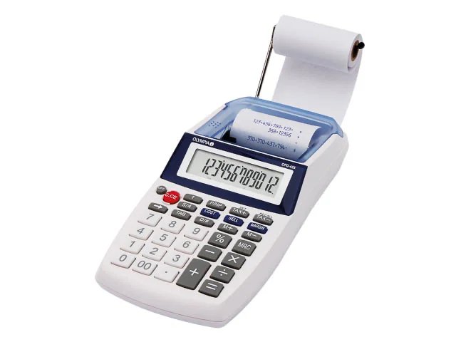 [910046440009] OLYMPIA OLYMPIA CPD425 DESKTOP CALCULATOR WHITE