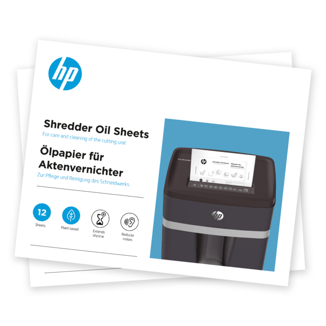 [912025440009] HP 9133 papierversnipperaaraccessoire Smeermiddelbladen 12 stuk(s)