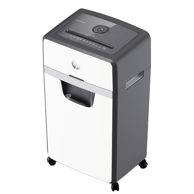 [912025440016] HP OneShred 24CC papiervernietiger Deeltjesversnippering 65 dB 22 cm Wit, Zwart
