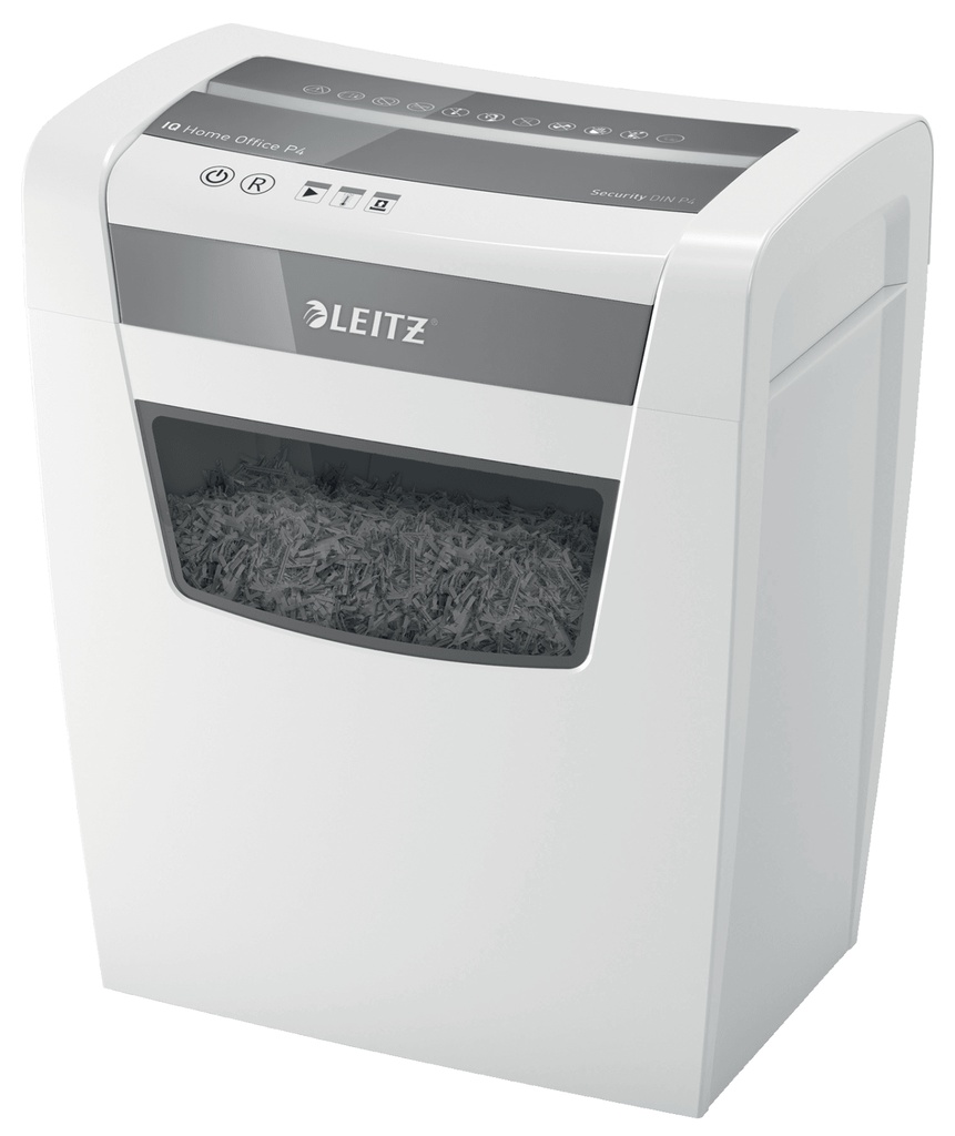 [912670440004] Leitz IQ Home Office P-4 papiervernietiger Deeltjesversnippering 22 cm Wit