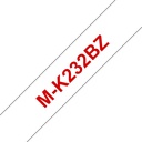 Brother M-K232B labelprinter-tape
