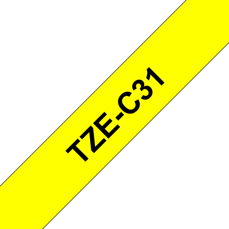 [914005440706] Brother TZE-C31 labelprinter-tape TZ