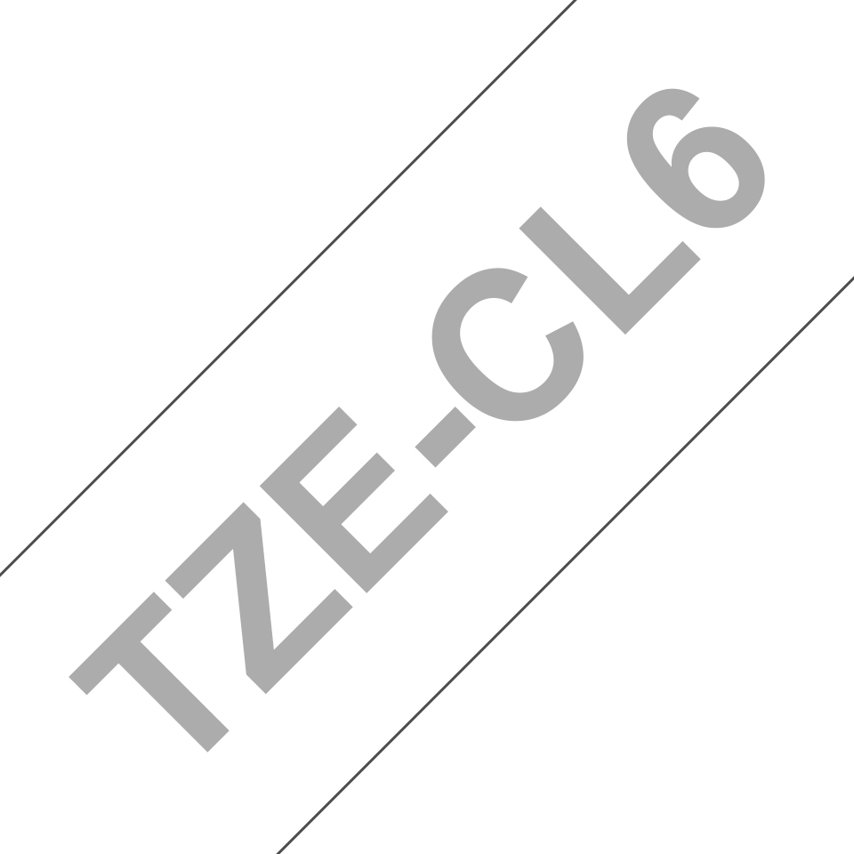 [914005440750] Brother TZE-CL6 printer reiniger Reinigingsband voor printkop
