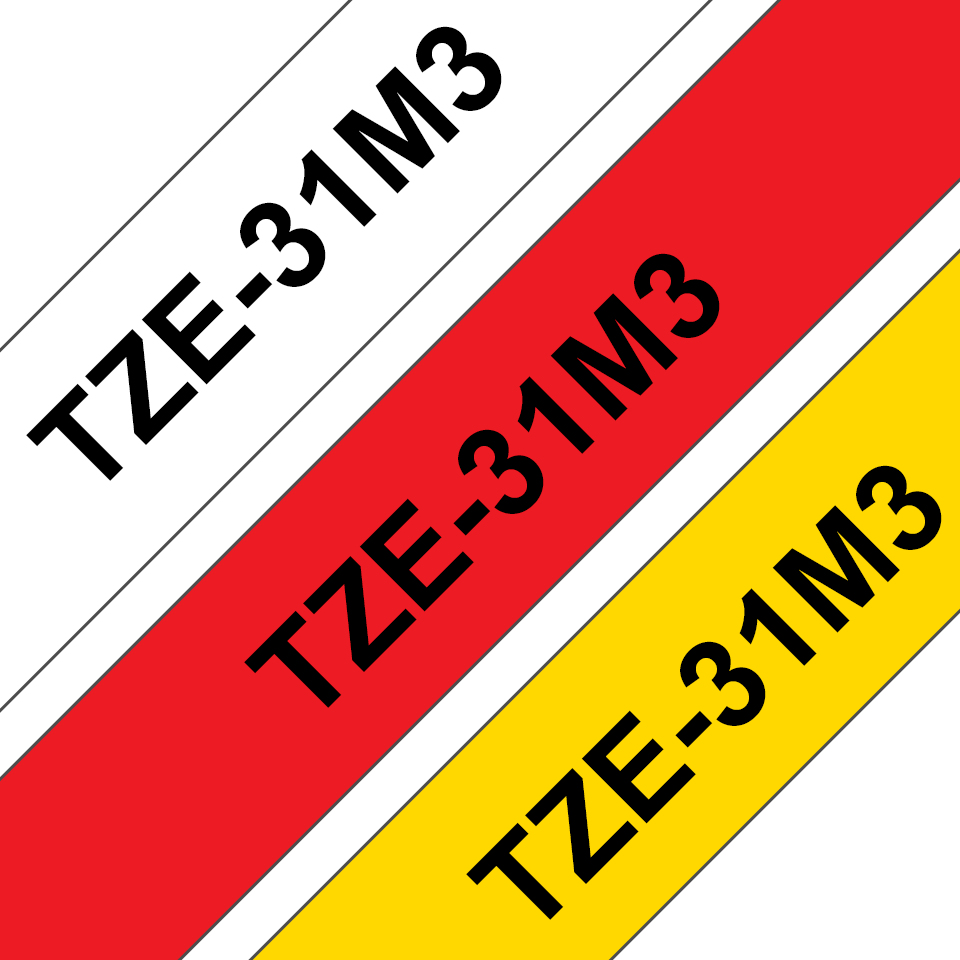 [914005440764] Brother TZE31M3 labelprinter-tape TZe