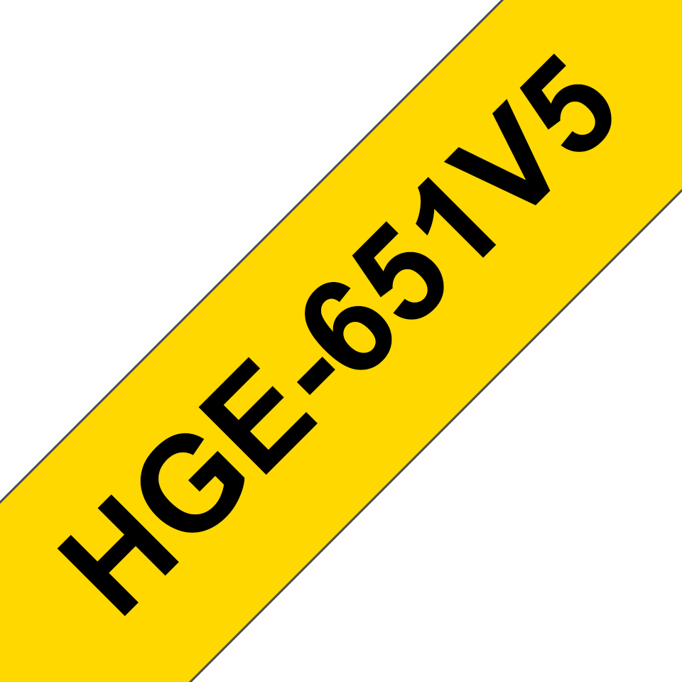 [914005440768] Brother HGE-651V5 labelprinter-tape