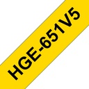 Brother HGE-651V5 labelprinter-tape