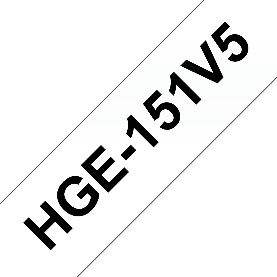 Brother HGE-151V5 labelprinter-tape