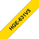 Brother HGE-631V5 labelprinter-tape