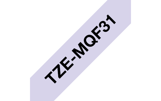 Brother TZE-MQF31 labelprinter-tape Zwart